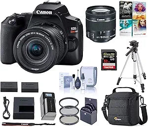 Canon Rebel SL3 DSLR 18-55mm Lens Bundle
