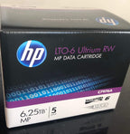 HP C7976A LTO6 Data Tape 5-Pack