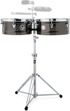 Latin Percussion LP1415-KP Karl Perazzo Black Nickel Timbales