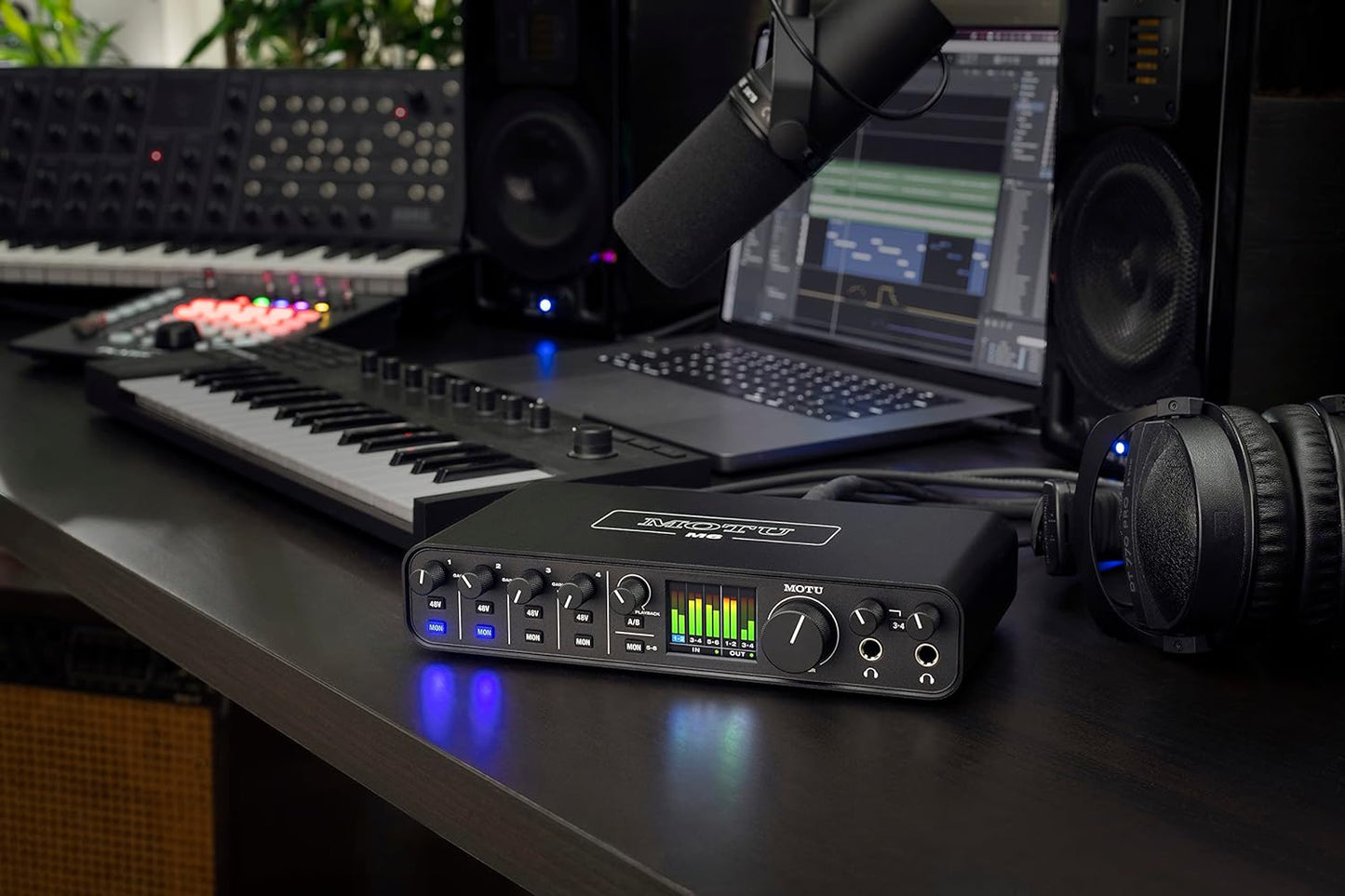 MOTU M6 6x4 USB-C Audio Interface Studio Quality Sound