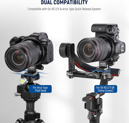 Neewer 10103205 Canon R5/R6 Rotatable Lens Collar