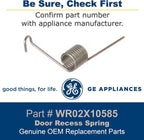GE WR02X10585 Refrigerator Door Recess Spring