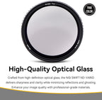 NiSi 500172 82mm Swift Variable ND Filter: 1-5 Stops