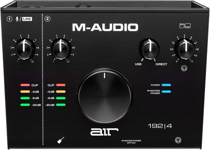 M-Audio AIR 192|4 Vocal Studio Pro USB-C Recording Package