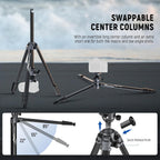 Neewer 10103491 LITETRIP LT07 Travel Tripod Ball Head