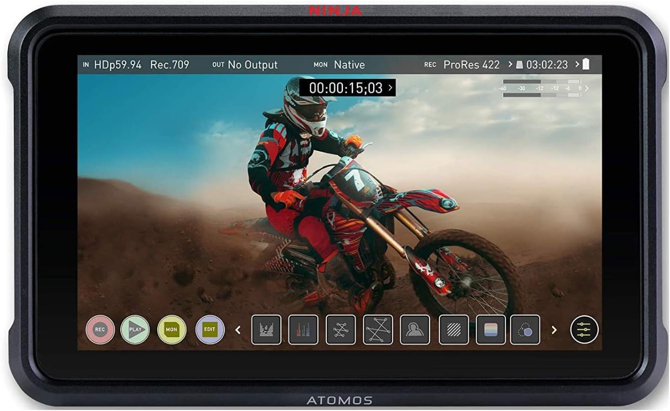 Atomos Ninja V Recorder Kit: 4K HDR Monitor Bundle