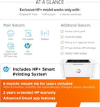 HP M110we LaserJet Wireless Printer HP+