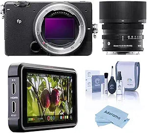 Sigma fp Mirrorless Camera 45mm Lens Bundle