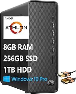 HP Slim Desktop AMD Athlon Gold 3150U Windows 10