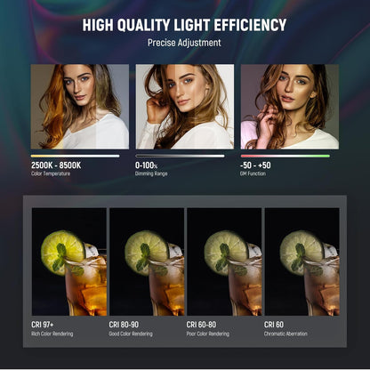 Neewer TL97C RGB Magnetic Handheld LED Light Wand