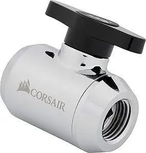 Corsair CX-9055020-WW Hydro X Series XF Ball Valve - Chrome — main product image