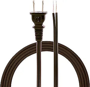 GE 54616 8 Ft Polarized Replacement Lamp Cord — main product image