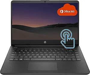 HP Premium 14" Touch Laptop Intel Dual-Core Microsoft 365