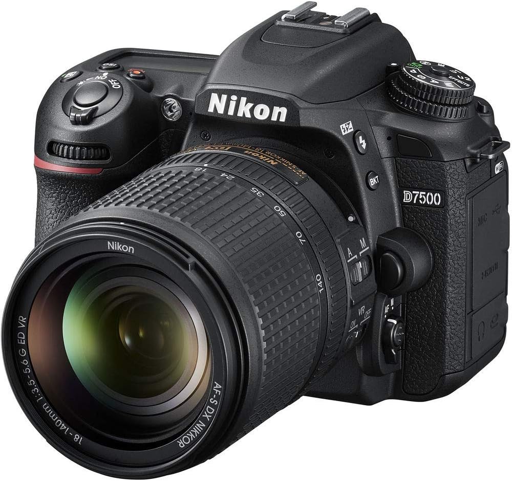 Nikon 1582 D7500 DSLR Camera Bundle (Renewed)