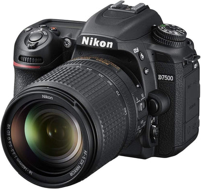 Nikon 1582 D7500 DSLR Camera Bundle (Renewed)