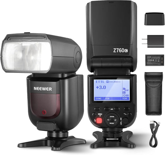 Neewer Z760-C TTL Flash Speedlite for Canon DSLR