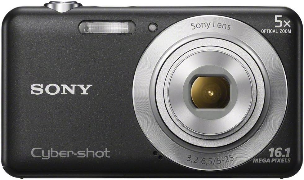 Sony DSC-W710/B 16MP Digital Camera - 5x Zoom, 2.7" LCD (Old Model)