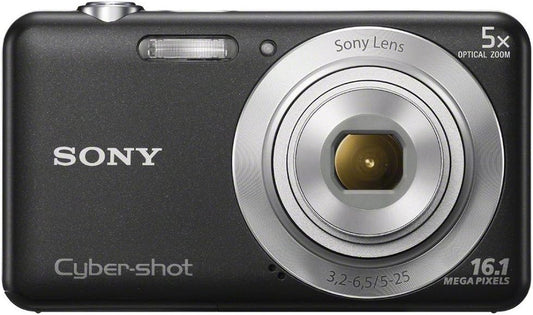 Sony DSC-W710/B 16MP Digital Camera - 5x Zoom, 2.7" LCD (Old Model)
