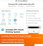 HP New Version HP+, M140we LaserJet MFP Wireless Printer