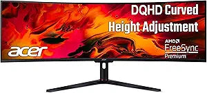 Acer UM.SE1AA.S02 49-Inch Curved Gaming Monitor — main product image