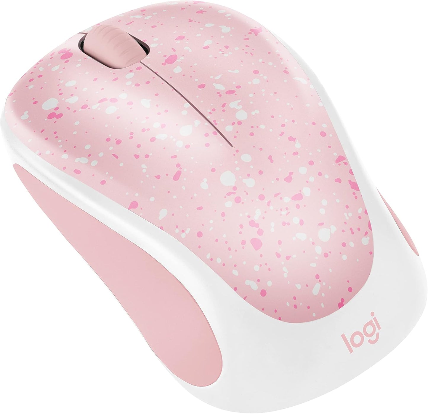 Logitech 910-006213 M317 Wireless Mouse Rose Splash