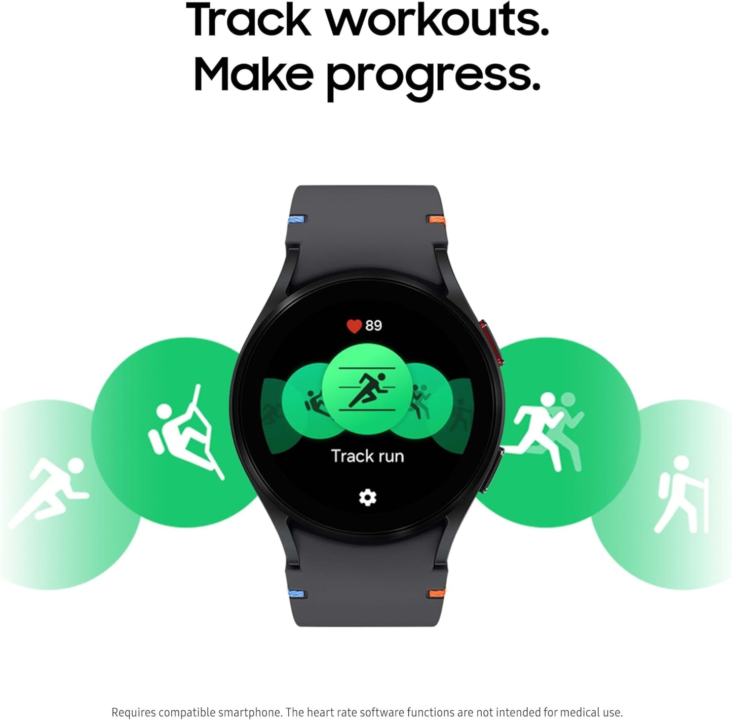 Samsung SM-R861NZKAXAA Galaxy Watch FE 40mm Black