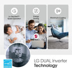 LG LW1022FVSM 10000 BTU Window Air Conditioner Smart Inverter WiFi