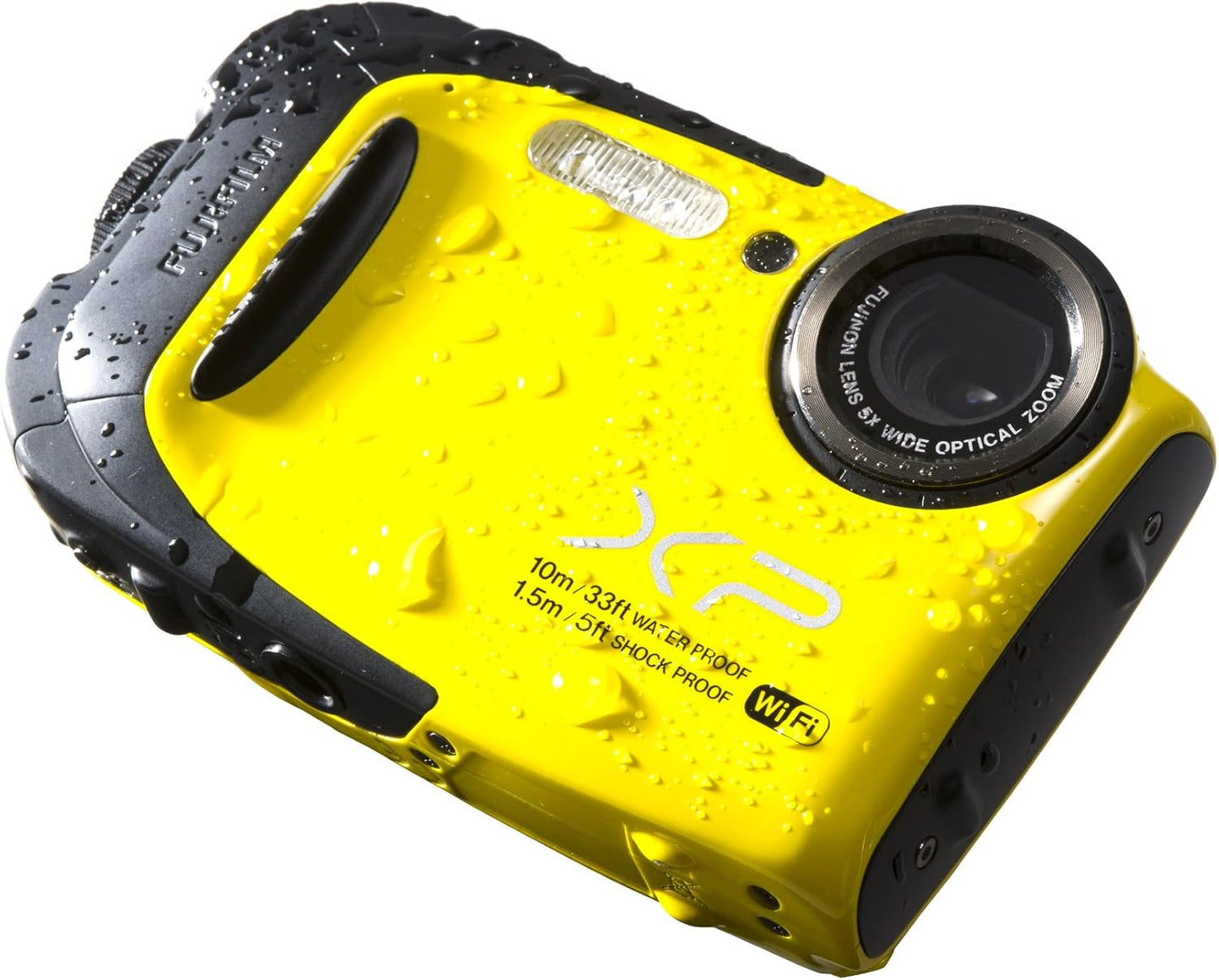 Fujifilm F FX-XP70Y Yellow Waterproof Compact Digital Camera