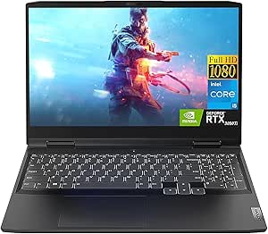 Lenovo Ideapad 3i Gaming Laptop - RTX 3050 Ti, i5, 8GB RAM, 512GB SSD