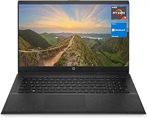 HP 17z Laptop Ryzen 7 5700U 17.3" FHD Display