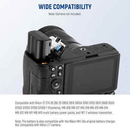 Neewer EN-EL15c 2-Pack Replacement Batteries Charger