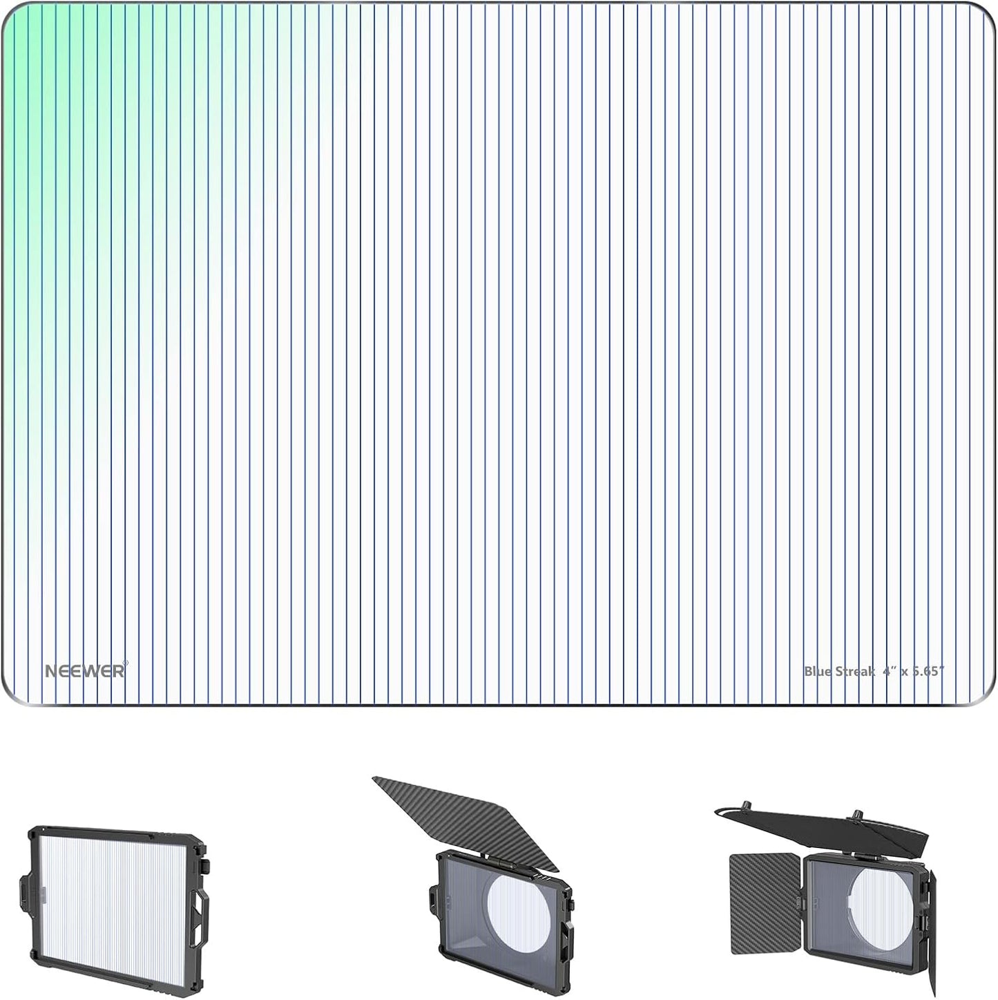 Neewer NW SERIES S 4x5.65" Blue Streak Anamorphic Filter