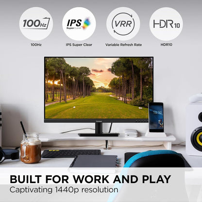 ViewSonic VS3225-2K 32 Inch QHD IPS Monitor