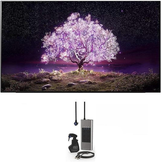 LG OLED77C1PUB 77" 4K OLED TV Austere Bundle (Used)