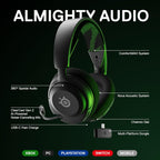 SteelSeries 61466 Arctis Nova 4X Wireless Gaming Headset - Multi-Platform