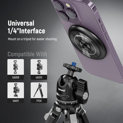 NEEWER PA010 Magnetic Phone Tripod Mount - MagSafe Compatible