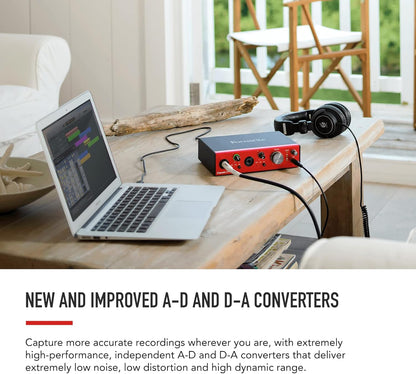 Focusrite Clarett+ 2Pre USB-C Audio Interface