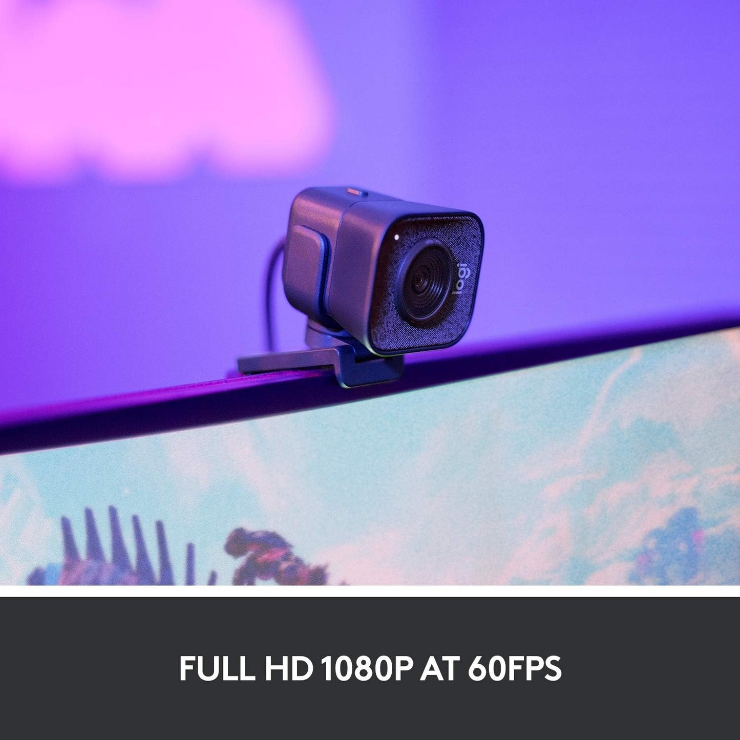 Logitech 960-001286 StreamCam 1080P HD 60fps Webcam (Renewed)