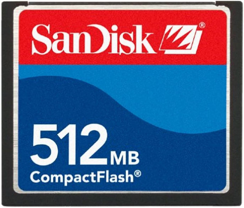 SanDisk SDCFB-512-A10 512MB CompactFlash CF Card — main product image