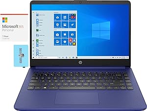 HP 14-DQ0005 Laptop Celeron N4020 32GB RAM 1TB SSD — main product image