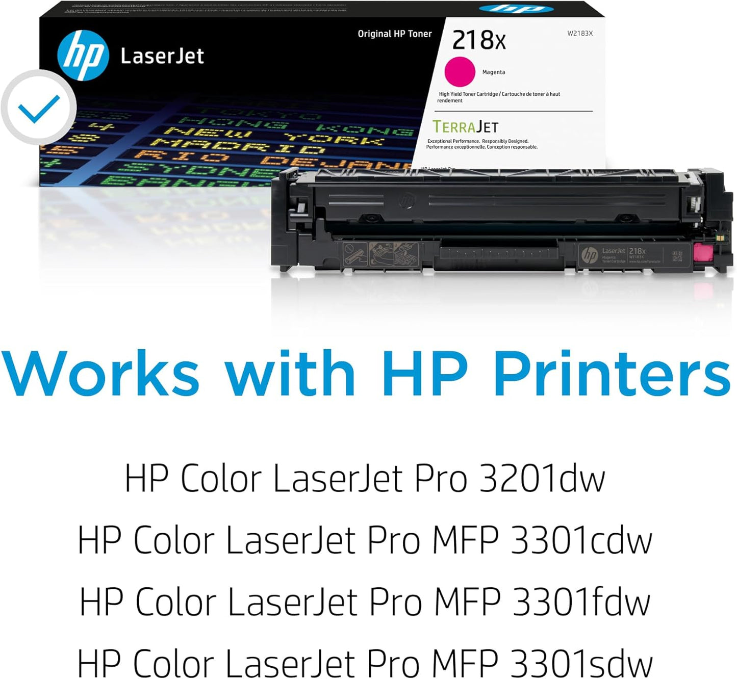 HP W2183X 218X Magenta High-Yield Toner
