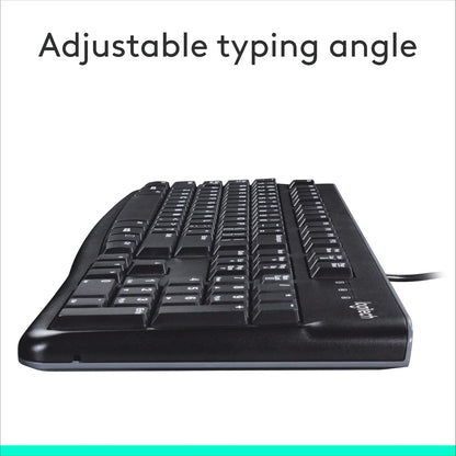 Logitech 920-002478 K120 Wired Keyboard - Black