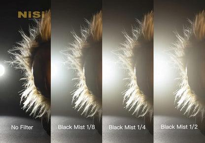 NiSi 49mm Black Mist 1/8 Lens Filter - Diffusion Effect