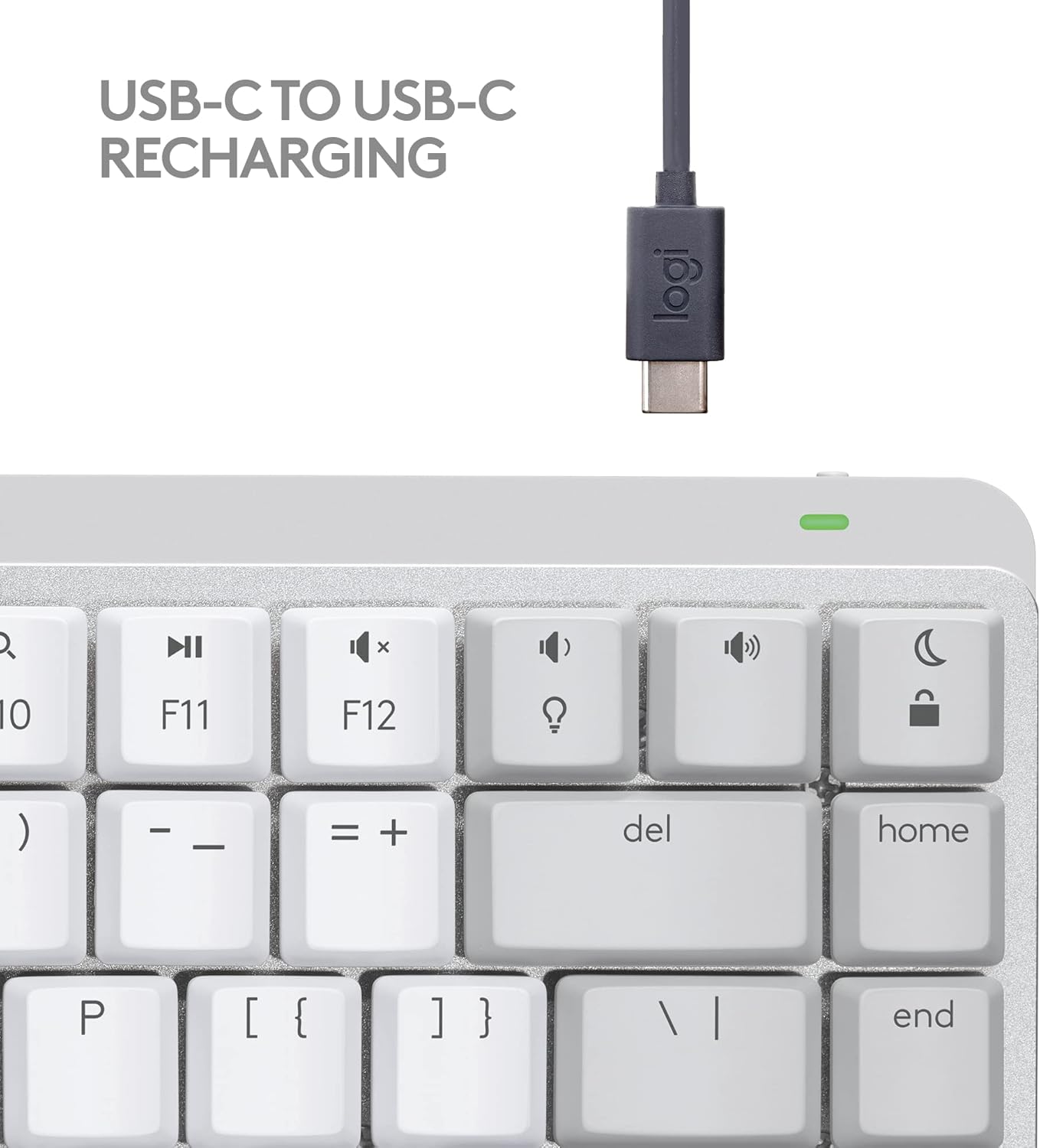 Logitech 920-010553 MX Mechanical Mini Mac Wireless Keyboard