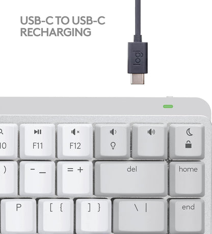 Logitech 920-010553 MX Mechanical Mini Mac Wireless Keyboard