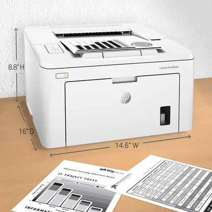 HP G3Q47A#BGJ LaserJet Pro M203dw Wireless Printer Renewed