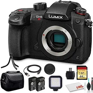 Panasonic DC-GH5S Lumix 4K Mirrorless Camera Bundle