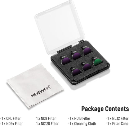 Neewer 10105154 ND Filter Set for DJI NEO Drone 6-Pack
