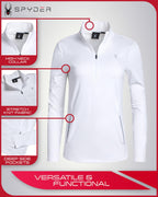 Spyder Active Sweatshirt Quarter Zip - Women's Performance Top