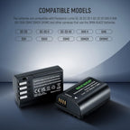 Neewer 10102335 DMW-BLK22 Battery Charger Set Panasonic